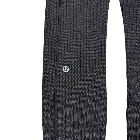LULULEMON Speed Up Tight 28" Sz 4 Power Luxtreme Variegated Knit lack Heathered - Picture 10 of 12
